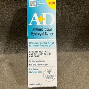 Antimicrobial Hydrogel Spray - Blue and White